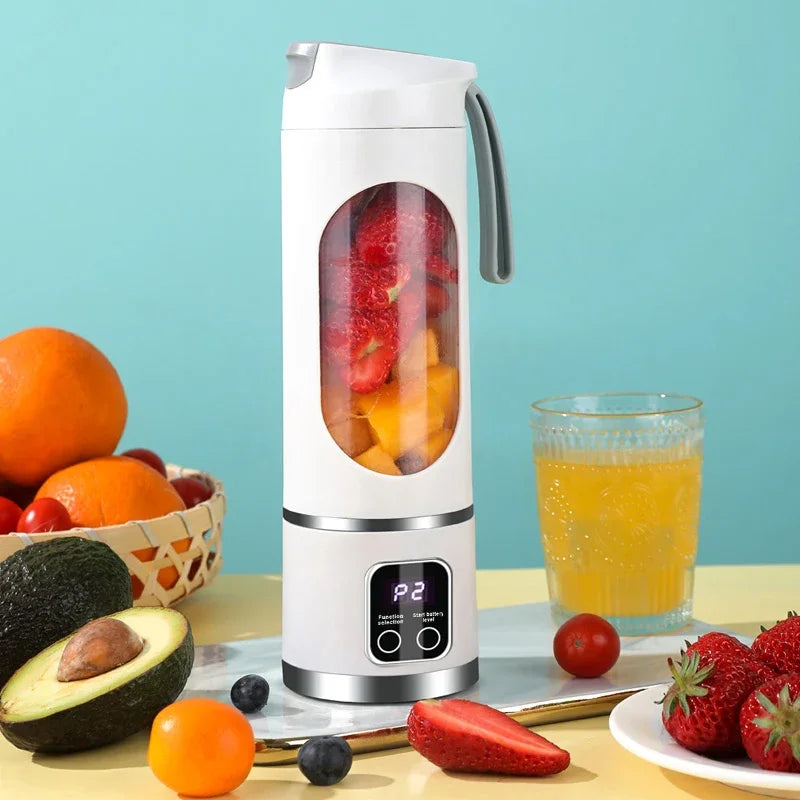 Blender Mixeur Portable 450 ml USB Rechargeable 10 Lames