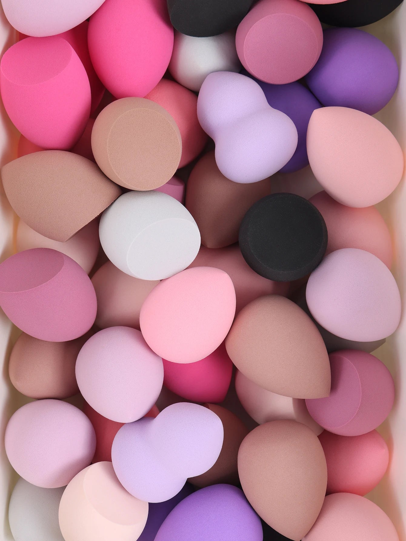 Éponges Maquillage Fond De Teint – Lot Cosmétique Doux
