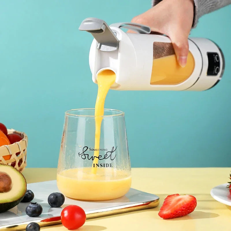 Blender Mixeur Portable 450 ml USB Rechargeable 10 Lames