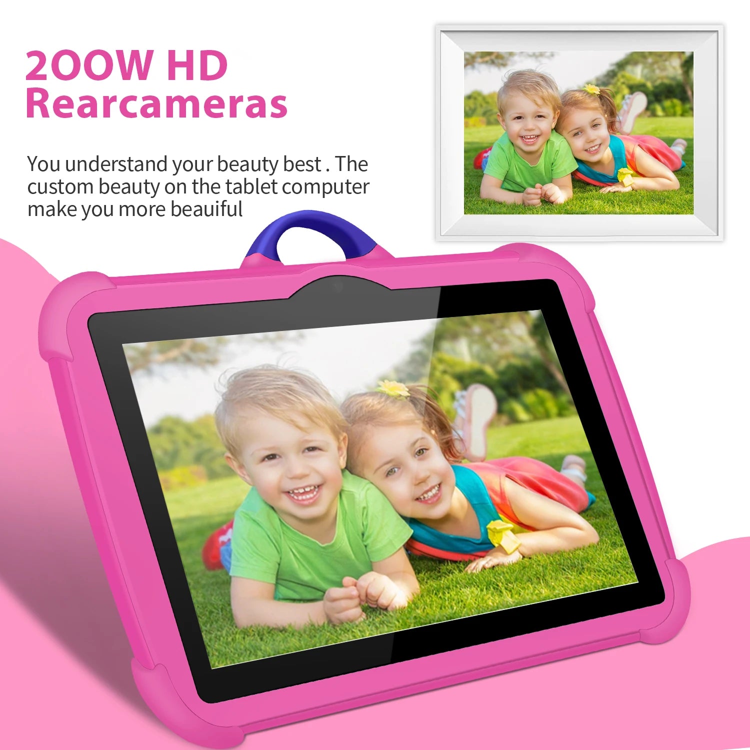 Tablette Enfant 7" Android Éducative 4Go+64Go