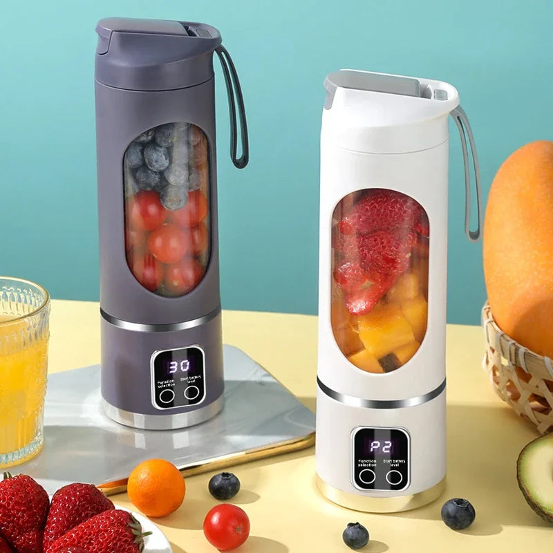 Blender Mixeur Portable 450 ml USB Rechargeable 10 Lames