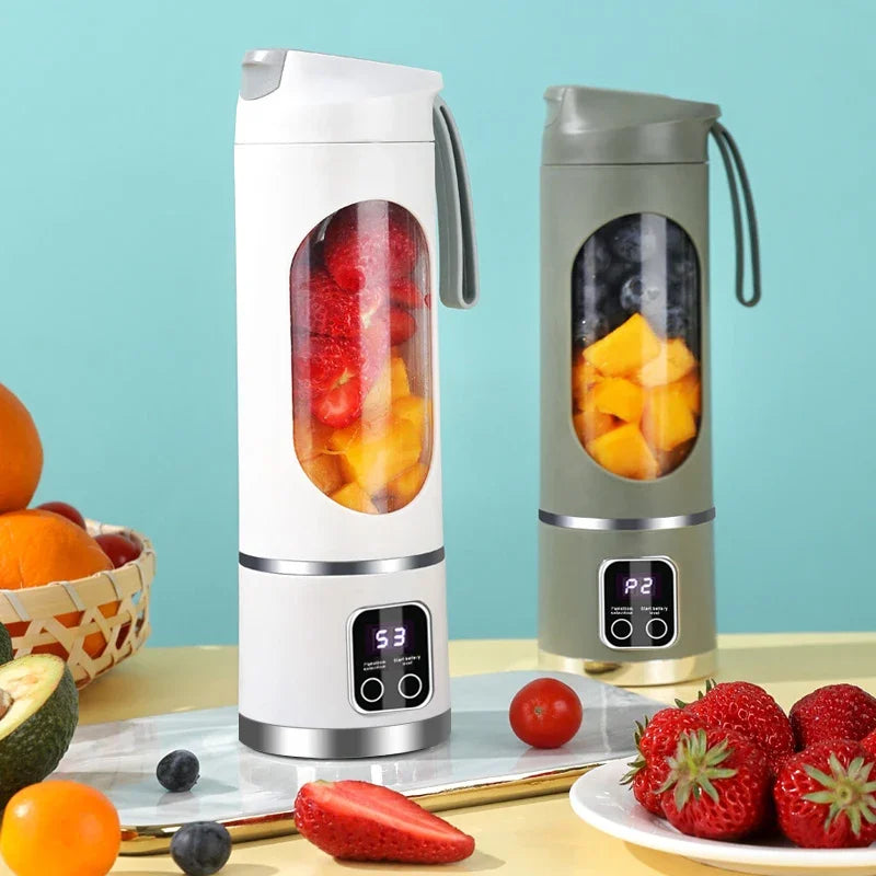 Blender Mixeur Portable 450 ml USB Rechargeable 10 Lames
