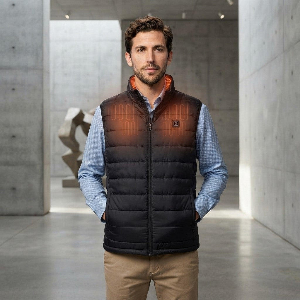 Gilet Chauffant Électrique