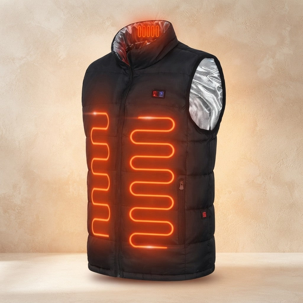 Gilet Chauffant Électrique